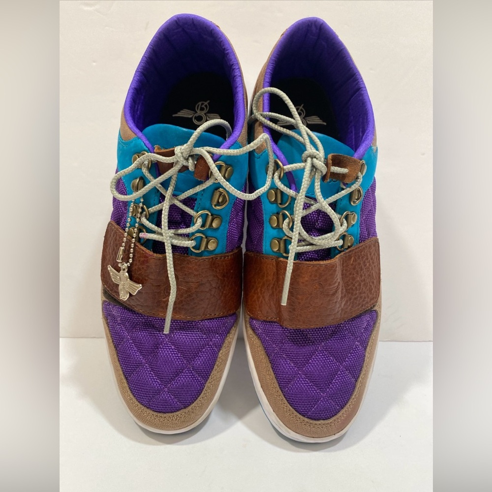 Creative Recreation Cesario Purple Unique Color Blocked Sneakers Women’s 10